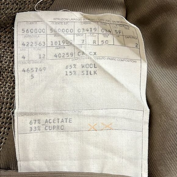 Ermenegildo Zegna Brown Blazer - Picture 12 of 12